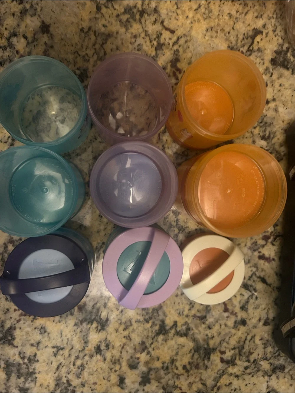 Whiskware Bluey Stackable Snack Containers - Set of 3